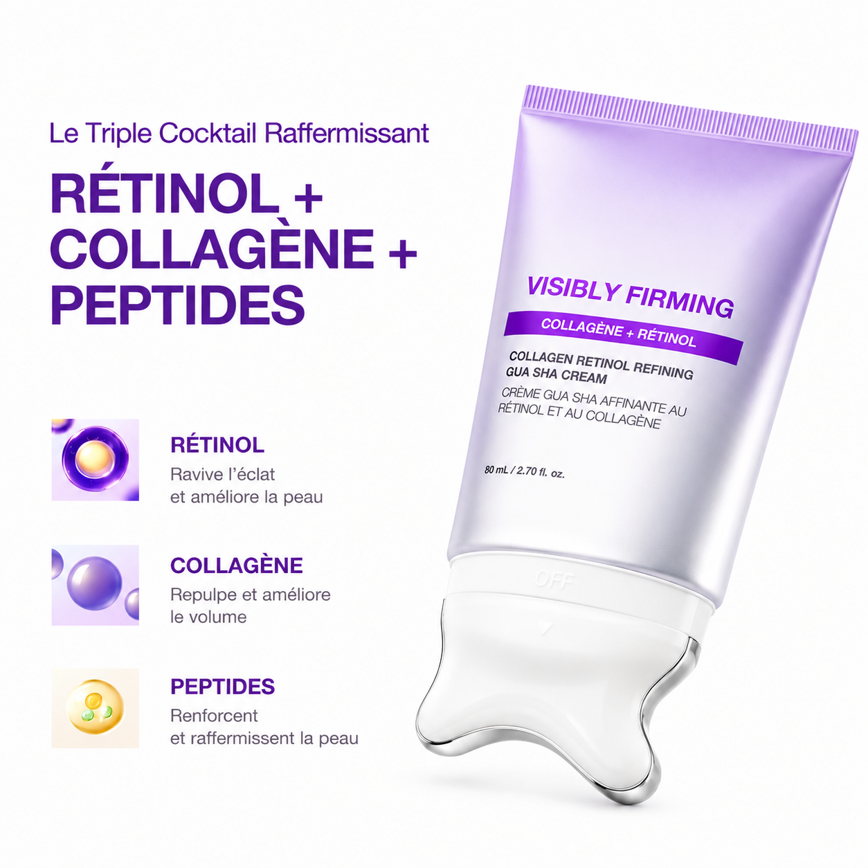 Crème Gua Sha PDRN Collagène