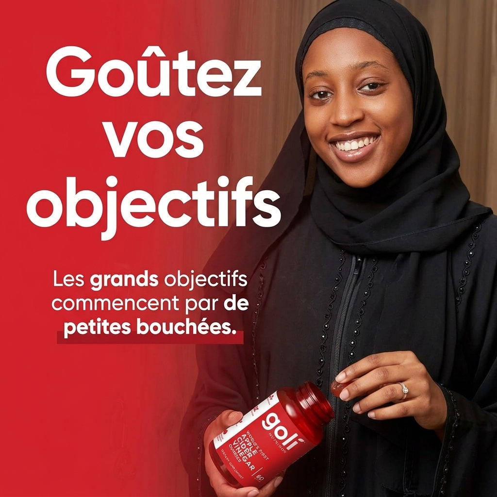 Goli ACV - Gummies au Vinaigre de Cidre de Pomme
